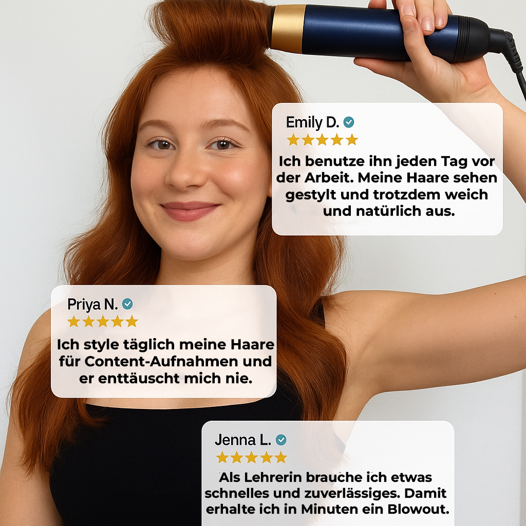 GLIMORA® - 5 in 1 Haar Styler