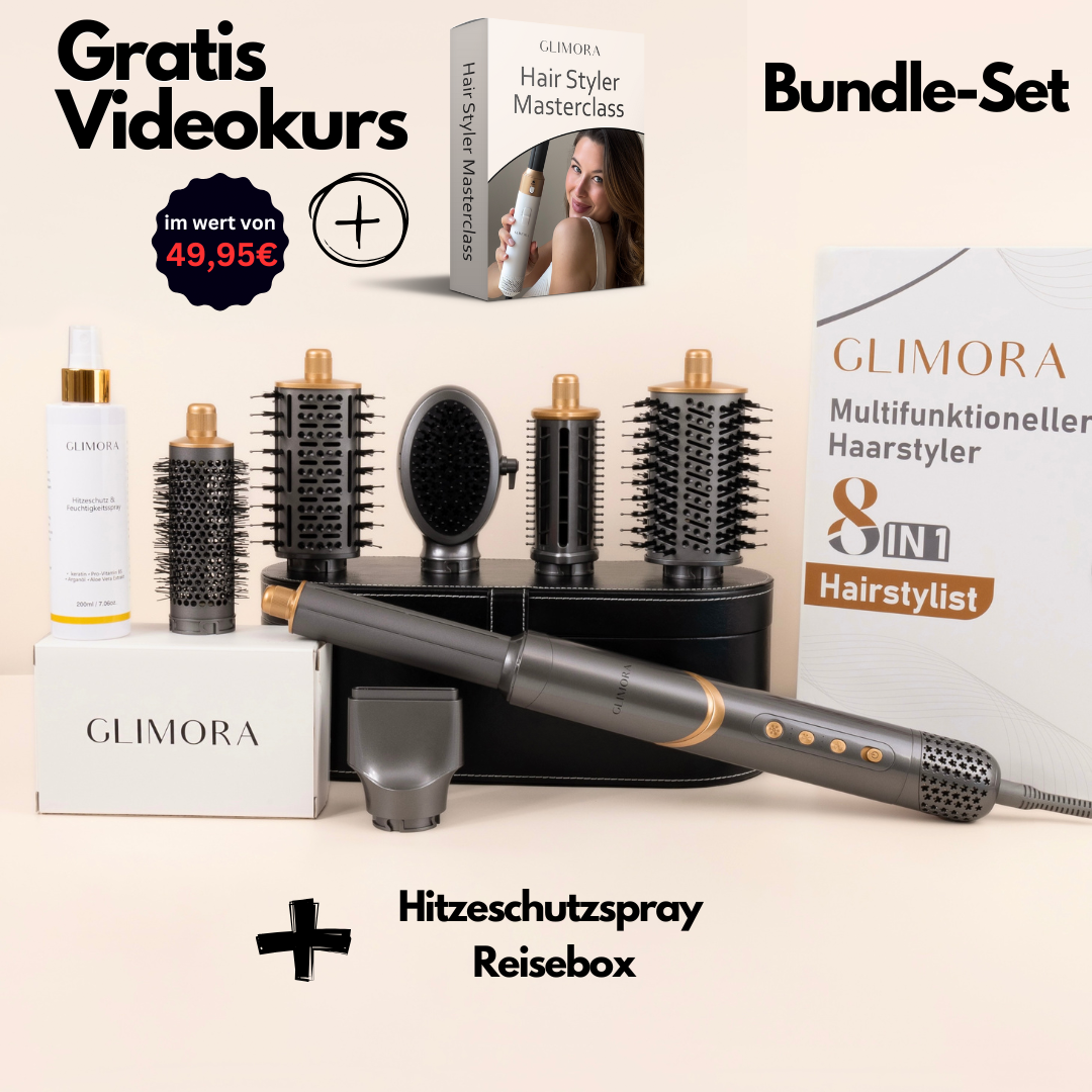 GLIMORA® - 8 in 1 StylePro Haar Styler