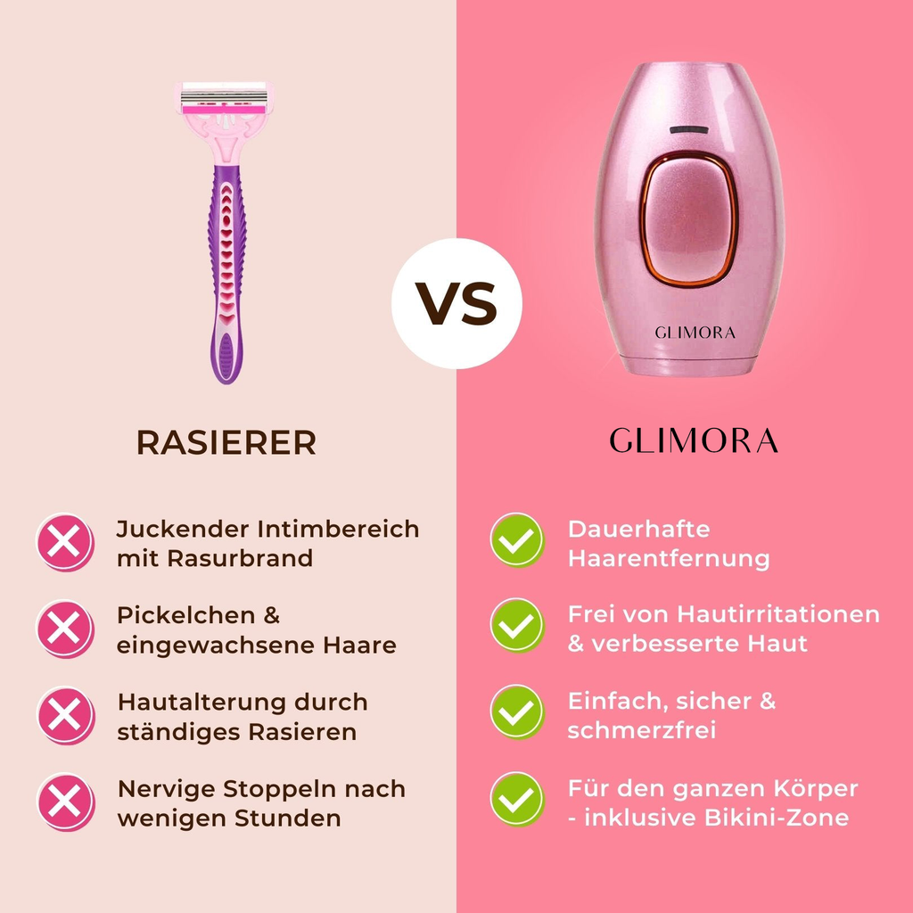 GLIMORA®  - IPL Haarentfernung